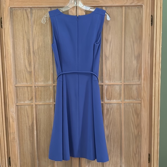 NWT White House Black Market size 6 periwinkle dress - Picture 2 of 6